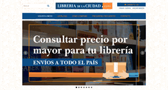 Desktop Screenshot of libreriadelaciudad.com